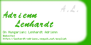 adrienn lenhardt business card